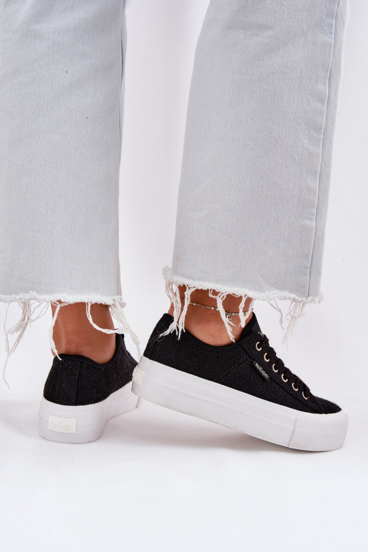 Scarpe casual con lacci Lee Cooper LCIN-25-31-3439L nere