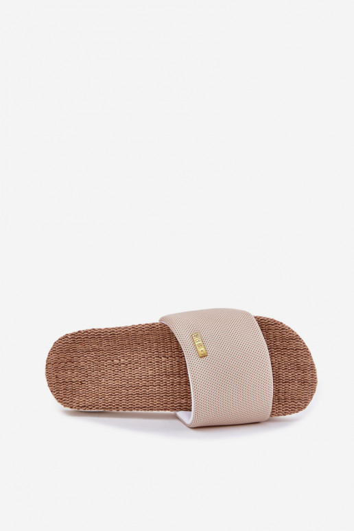 Pantofole da donna Big Star RR274A102 beige