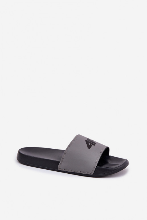 Pantofole Deveschio 4F 4FRMM00FSLIM011-25S colore grigio Pantofole Deveschio 4F 4FRMM00FSLIM011-25S colore grigio