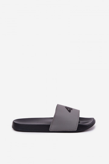 Pantofole Deveschio 4F 4FRMM00FSLIM011-25S colore grigio 2