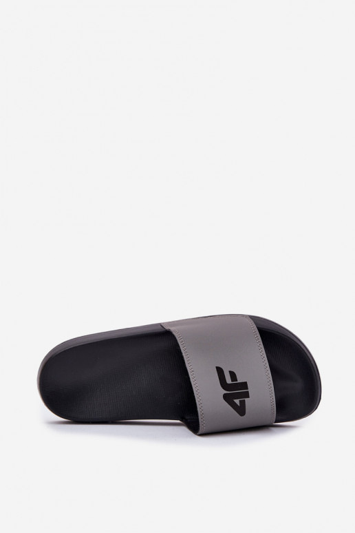 Pantofole Deveschio 4F 4FRMM00FSLIM011-25S colore grigio Pantofole Deveschio 4F 4FRMM00FSLIM011-25S colore grigio