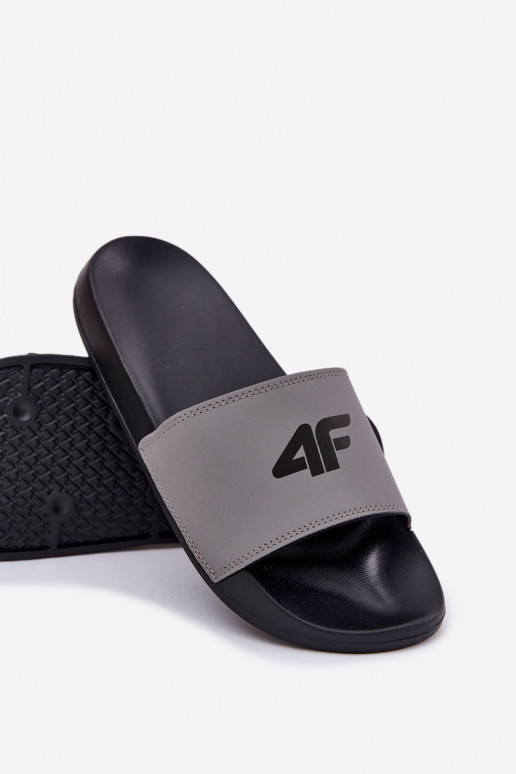 Pantofole Deveschio 4F 4FRMM00FSLIM011-25S colore grigio Pantofole Deveschio 4F 4FRMM00FSLIM011-25S colore grigio