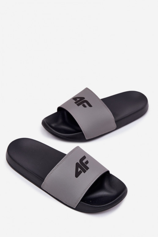 Pantofole Deveschio 4F 4FRMM00FSLIM011-25S colore grigio Pantofole Deveschio 4F 4FRMM00FSLIM011-25S colore grigio