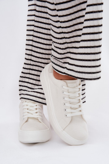  Scarpe per il tempo libero con una piattaforma Big Star RR274463 Colore bianco 2