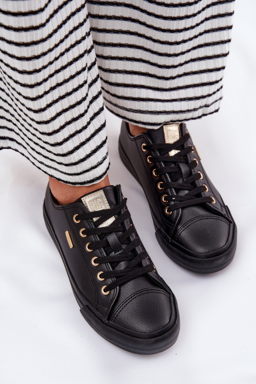 Scarpe per il tempo libero in ecopelle Big Star RR274749 colore nero