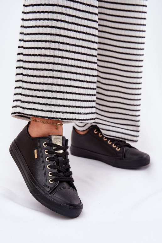 Scarpe per il tempo libero in ecopelle Big Star RR274749 colore nero