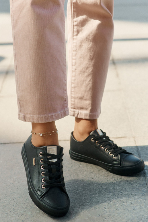 Scarpe per il tempo libero in ecopelle Big Star RR274749 colore nero