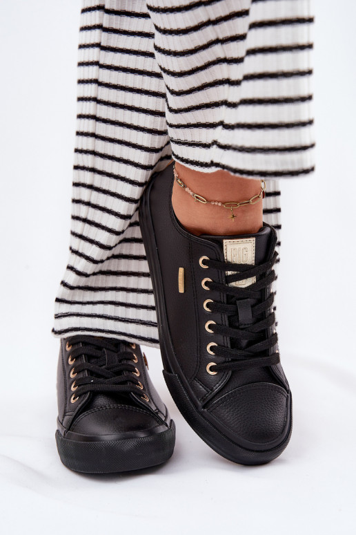 Scarpe per il tempo libero in ecopelle Big Star RR274749 colore nero