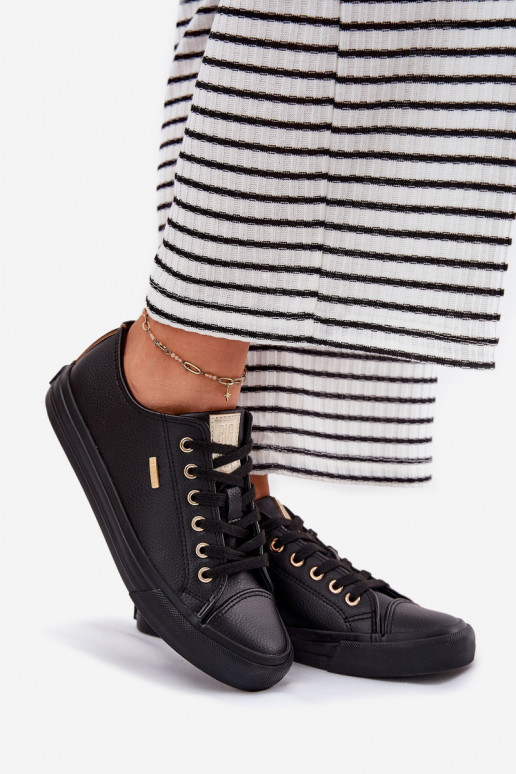 Scarpe per il tempo libero in ecopelle Big Star RR274749 colore nero