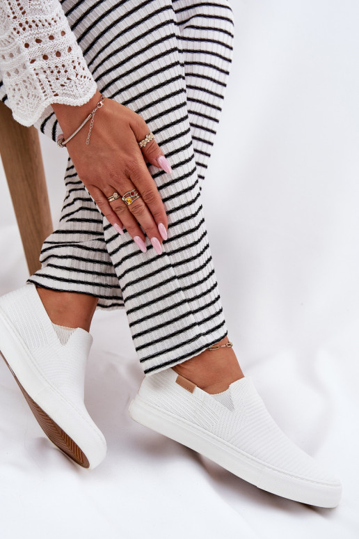 Scarpe per il tempo libero Slip-On Big Star RR274717 Colore bianco