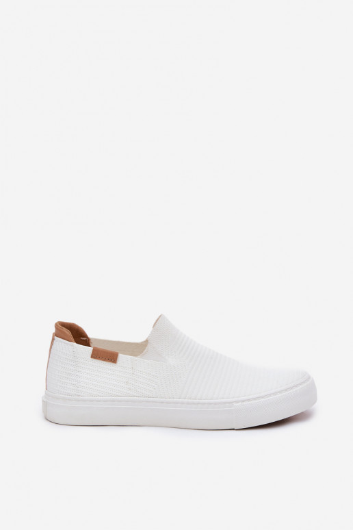 Scarpe per il tempo libero Slip-On Big Star RR274717 Colore bianco