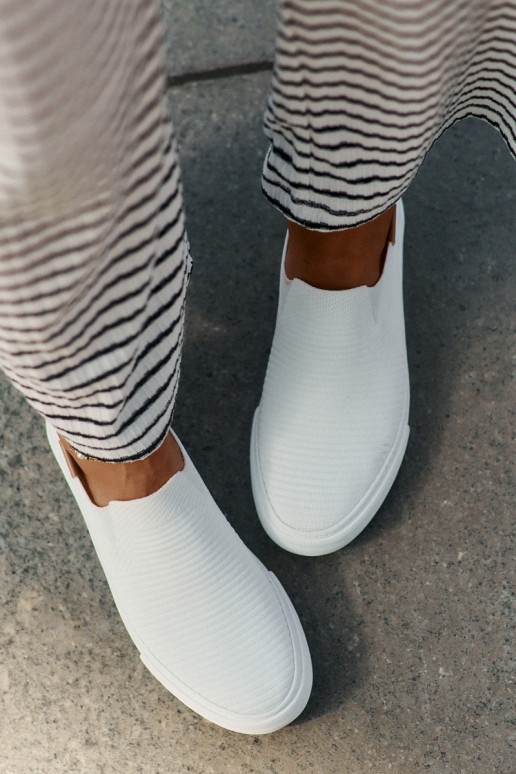 Scarpe per il tempo libero Slip-On Big Star RR274717 Colore bianco