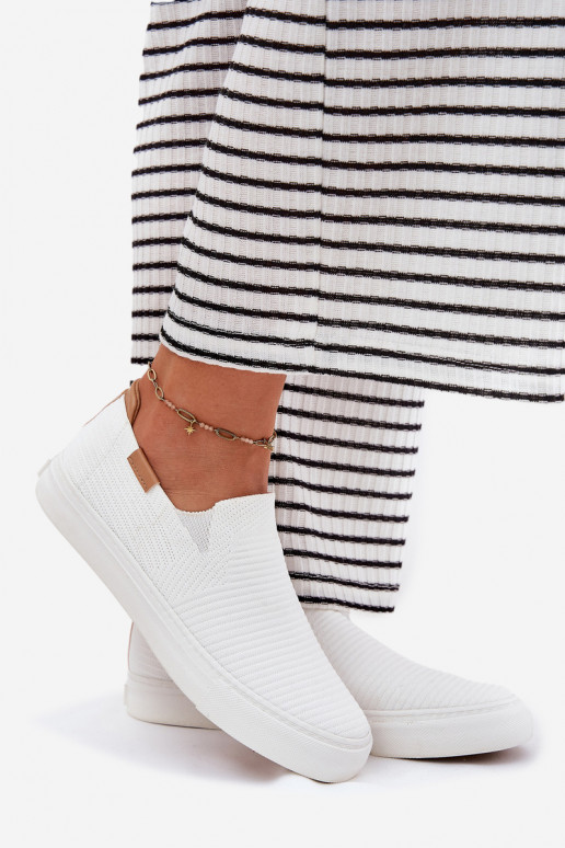 Scarpe per il tempo libero Slip-On Big Star RR274717 Colore bianco