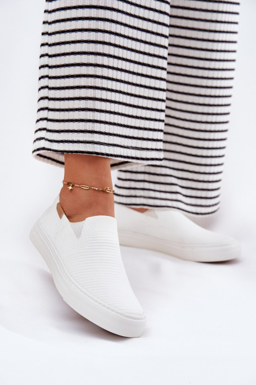 Scarpe per il tempo libero Slip-On Big Star RR274717 Colore bianco