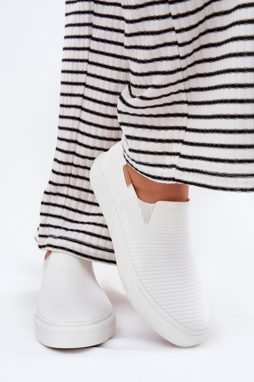 Scarpe per il tempo libero Slip-On Big Star RR274717 Colore bianco