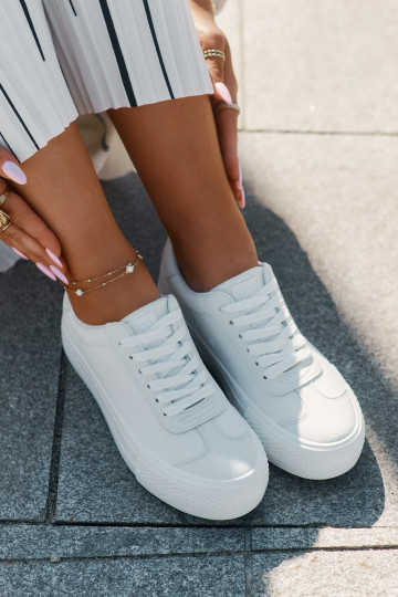 Scarpe per il tempo libero con una piattaforma Big Star RR274337 Colore bianco