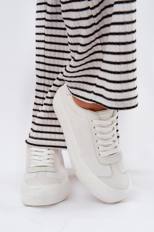 Scarpe per il tempo libero con una piattaforma Big Star RR274337 Colore bianco
