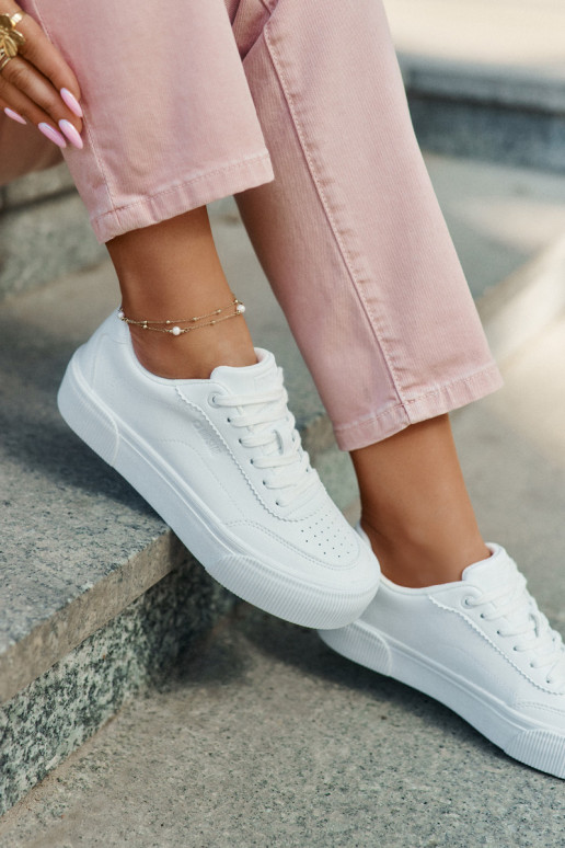 Basso Scarpe modello sneakers in ecopelle Big Star RR274303 Colore bianco Basso Scarpe modello sneakers in ecopelle Big Star RR274303 Colore bianco