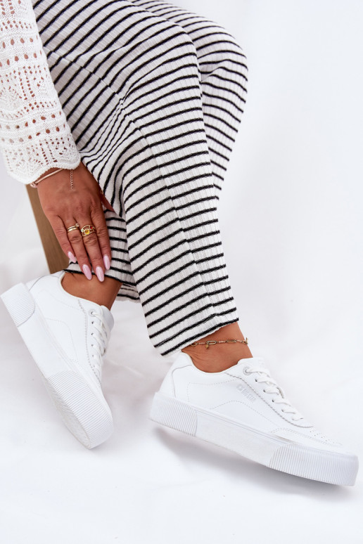 Basso Scarpe modello sneakers in ecopelle Big Star RR274303 Colore bianco Basso Scarpe modello sneakers in ecopelle Big Star RR274303 Colore bianco