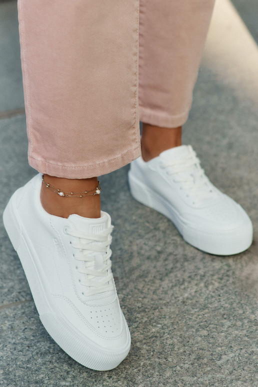 Basso Scarpe modello sneakers in ecopelle Big Star RR274303 Colore bianco Basso Scarpe modello sneakers in ecopelle Big Star RR274303 Colore bianco