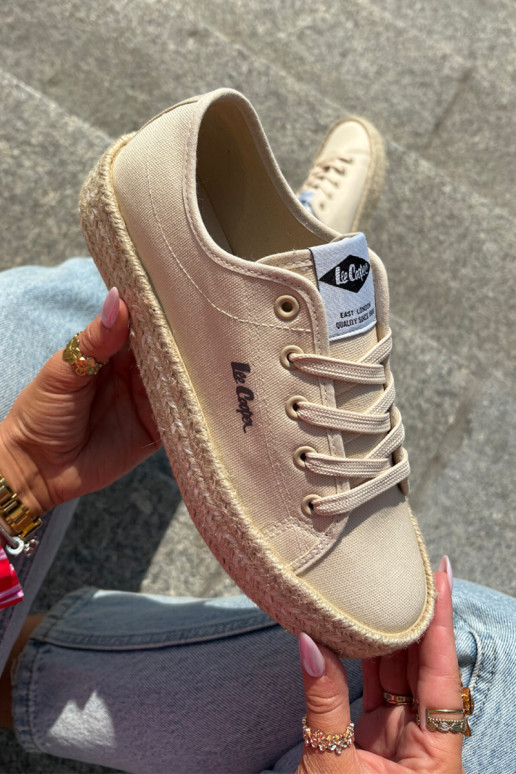 Scarpe per il tempo libero Con treccia Lee Cooper LCIN-25-44-3215 beige Scarpe per il tempo libero Con treccia Lee Cooper LCIN-25-44-3215 beige