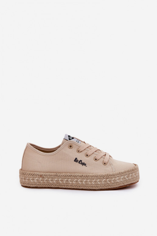 Scarpe per il tempo libero Con treccia Lee Cooper LCIN-25-44-3215 beige Scarpe per il tempo libero Con treccia Lee Cooper LCIN-25-44-3215 beige