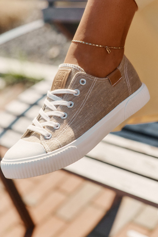 Scarpe per il tempo libero Big Star RR274795 beige  Scarpe per il tempo libero Big Star RR274795 beige