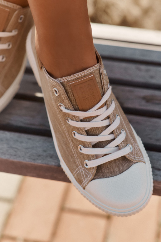 Scarpe per il tempo libero Big Star RR274795 beige  Scarpe per il tempo libero Big Star RR274795 beige