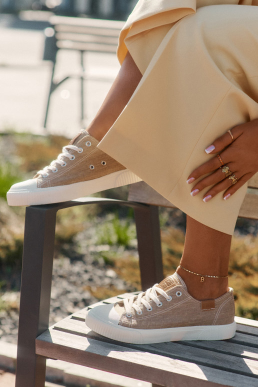 Scarpe per il tempo libero Big Star RR274795 beige  Scarpe per il tempo libero Big Star RR274795 beige