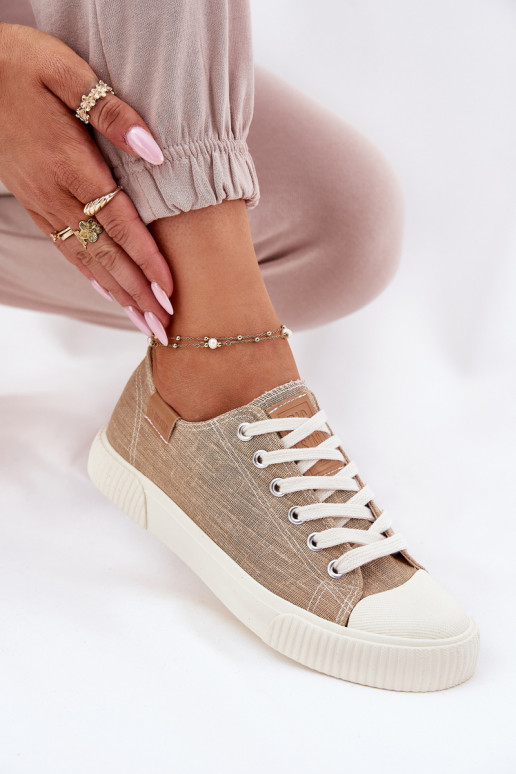 Scarpe per il tempo libero Big Star RR274795 beige  Scarpe per il tempo libero Big Star RR274795 beige