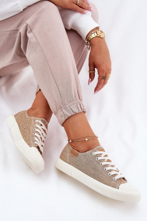 Scarpe per il tempo libero Big Star RR274795 beige  Scarpe per il tempo libero Big Star RR274795 beige