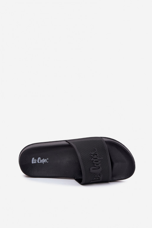 Pantofole Deveschio Lee Cooper LCIN-25-07-3527M colore nero