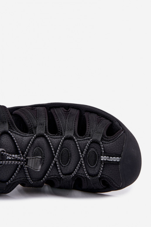 Stile sportivo sandali Deveschio Lee Cooper LCIN-24-03-2313M colore nero Stile sportivo sandali Deveschio Lee Cooper LCIN-24-03-2313M colore nero