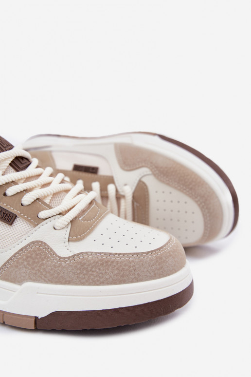 Scarpe modello sneakers Deveschio Big Star RR174604 beige