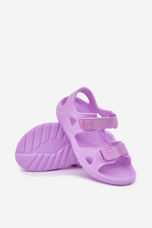 Pantofole leggere sandali Infantile Big Star RR374516 Colore viola