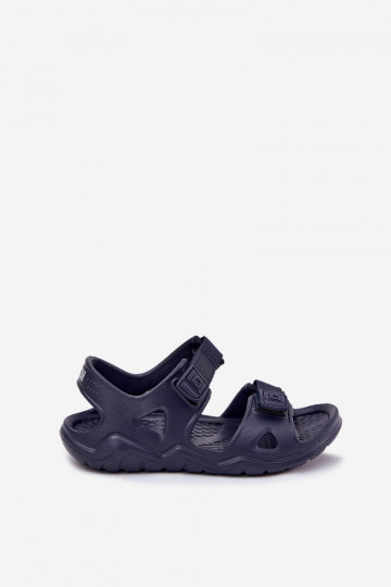 Pantofole leggere sandali Infantile Big Star RR374512 blu scuro 2