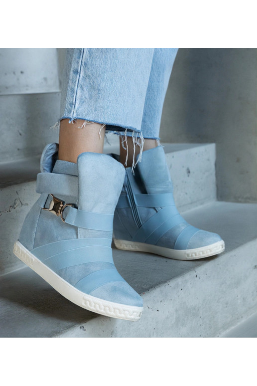 Ballerine sportive blu con...