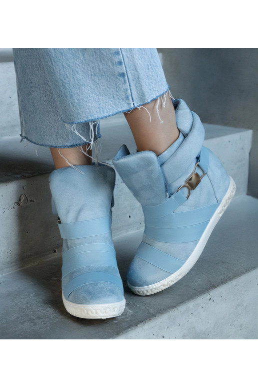 Ballerine sportive blu con...