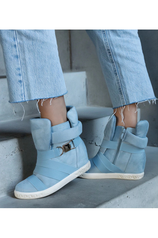 Ballerine sportive blu con...