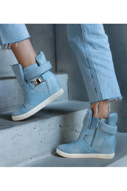 Ballerine sportive blu con...