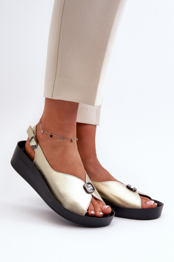 Pantofole da donna rosa con fibbie in schiuma, "Luciene" 2