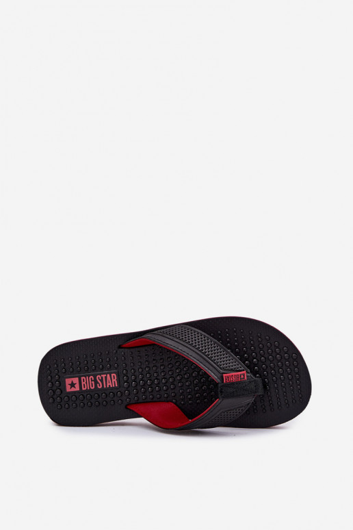 Deveschio Pantofole Pantofole Big Star RR174441 colore nero