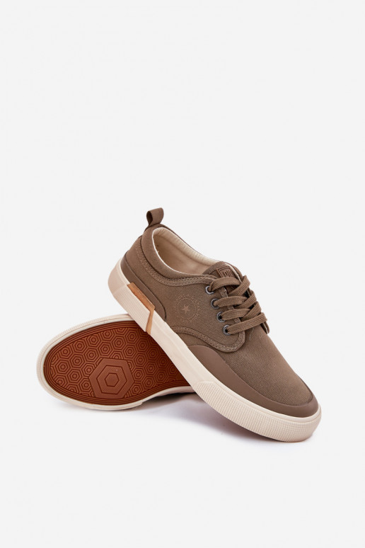  Scarpe casual da uomo Big Star RR174064 colore kaki