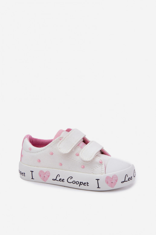 scarpe casual Infantile con chiusure adesive Lee Cooper LCIN-25-02-3264K Colore bianco scarpe casual Infantile con chiusure adesive Lee Cooper LCIN-25-02-3264K Colore bianco