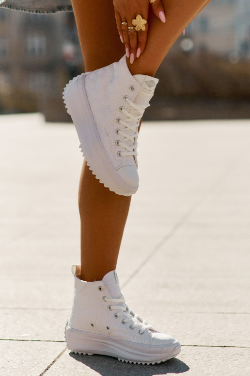 scarpe per il tempo libero con suola Femminile Lee Cooper LCIN-25-31-3461L Colore bianco