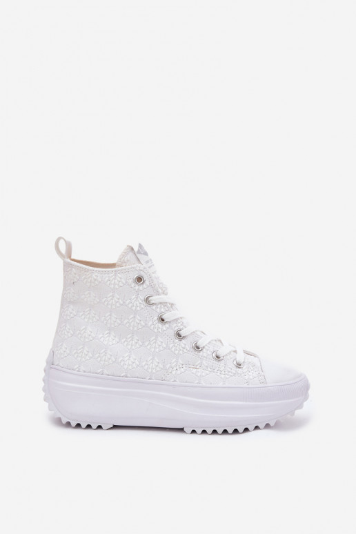 scarpe per il tempo libero con suola Femminile Lee Cooper LCIN-25-31-3461L Colore bianco