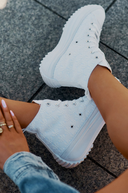 scarpe per il tempo libero con suola Femminile Lee Cooper LCIN-25-31-3461L Colore bianco