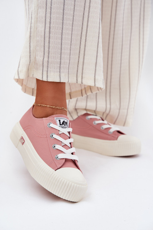 Scarpe per il tempo libero con una piattaforma LEE ISLA C INOMEN LOIN 50251001 colore rosa