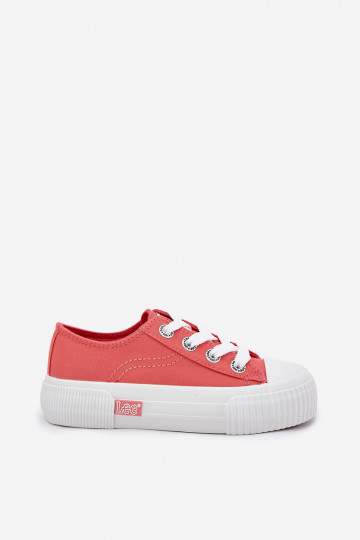 Scarpe sportive corallo per bambini, LEE ISLA C LOIN JR 50251058 2