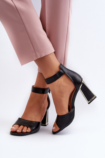 Décolleté eleganti nere da donna, "Rosazara" 2